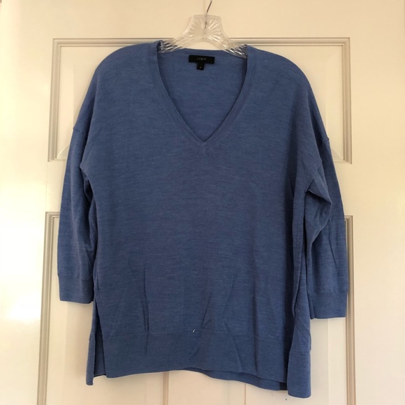 J. Crew Sweaters - JCrew V Neck 3/4 Sleeve Sweater